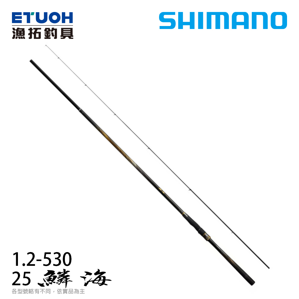 SHIMANO 25 鱗海 RINKAI 1.2-530 [磯釣竿]